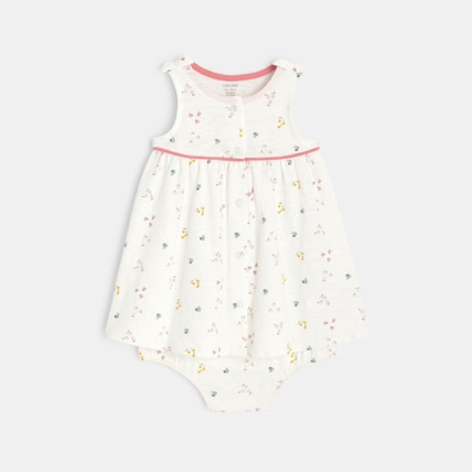 Avis Robe à bretelles imprimé fleuri et bloomer OBAÏBI 1