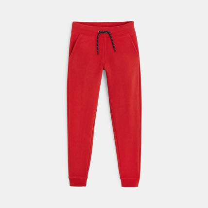 Avis Pantalon de jogging en molleton rouge garçon OKAIDI 1
