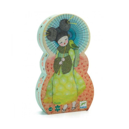 Avis Puzzle silhouette Kokeishi DJECO 1