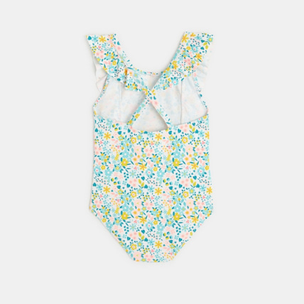 Avis Maillot de bain 1 pièce fleuri fille OKAIDI 3