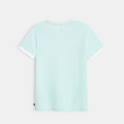 Avis T-shirt col rond à sequins magiques vert garçon OKAIDI 3