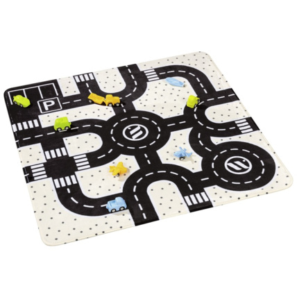 Avis Maxi lot tapis circulation plume avec 9 véhicules Wesco 1