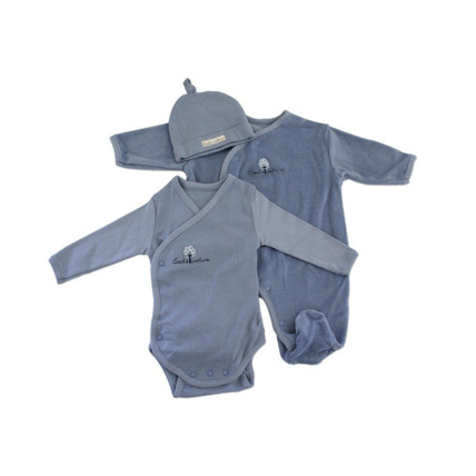 Avis Coffret pyjama, body et bonnet  EVEIL & NATURE 1