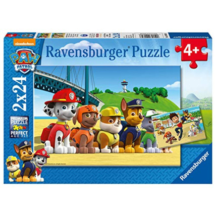 Avis Puzzle - Chiens héroïques - Pat'Patrouille - 2x24 pièces RAVENSBURGER 1