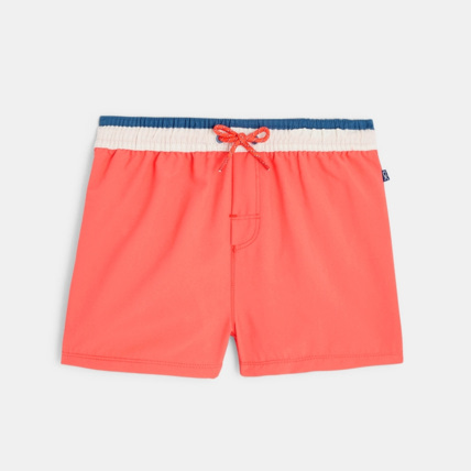 Avis Short de bain uni orange garçon OKAIDI 2