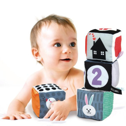 Avis Cubes en tissu  Clementoni 1