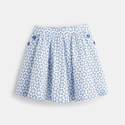 Avis Jupe évasée bleue fille OKAIDI 1