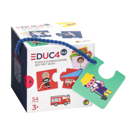 Avis Puzzle d'association qui fait quoi Oxybul 1