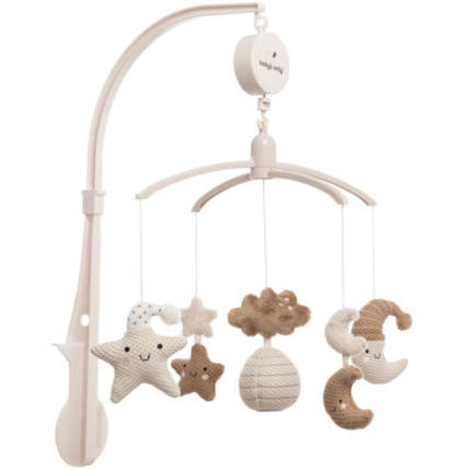 Avis Mobile musical Heaven clay-warm linen Baby's Only 1
