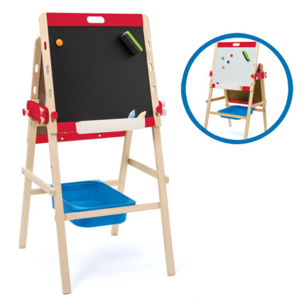 Avis Tableau 2 supports pliables et réglables en hauteur Oxybul 1