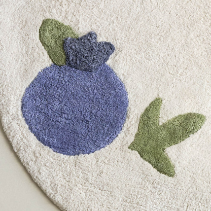 Avis Tapis Rond Enfant Fruits Petite Amélie 4