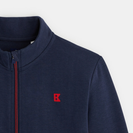 Avis Sweat zippé bicolore bleu garçon OKAIDI 2
