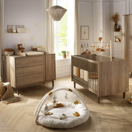Avis Chambre Duo Mokka Lit bébé évolutif + Commode Sauthon 1