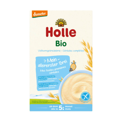 Avis Mes toutes premières - Céréales complètes bio avoine sans gluten Holle 1
