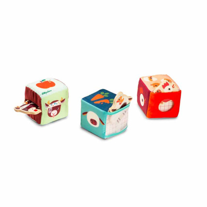 Avis Cubes d'activités cache cache Ferme Lilliputiens 1