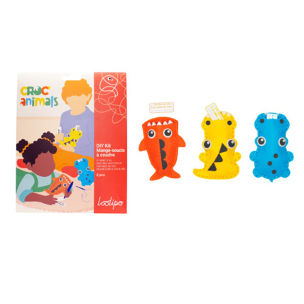 Avis Kit à Coudre En Feutrine Mange-Soucis - Croc' Animals LOOLIPO 1