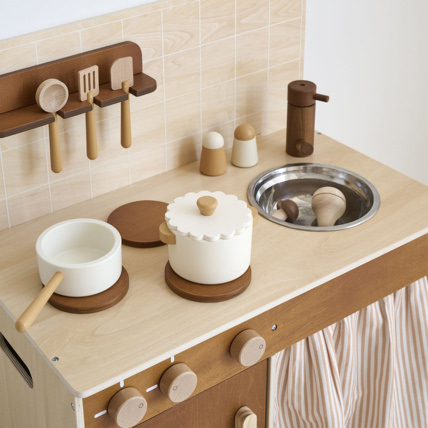 Avis Cuisine En Bois Enfant Noyer Petite Amélie 3