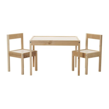 Avis Table et deux chaises enfant Latt IKEA 1