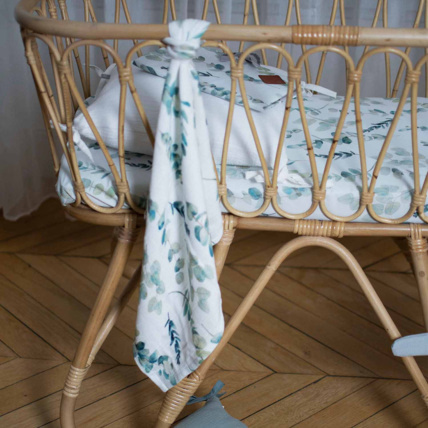 Avis Housse de matelas à langer, Eucalyptus Sevira Kids 4
