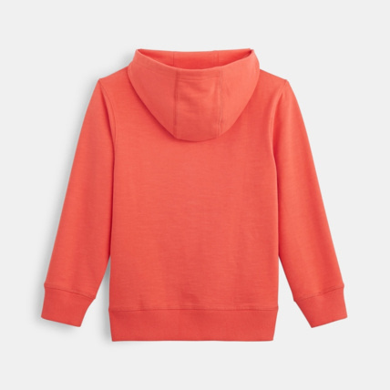 Avis Sweat-shirt uni à capuche orange garçon OKAIDI 2