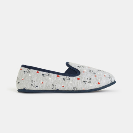 Avis Chaussons fourrés et imprimés gris garçon OKAIDI 2