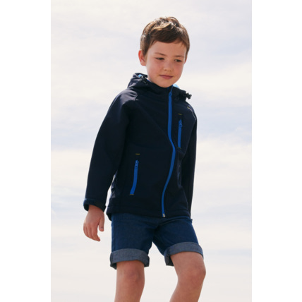 Avis Veste softshell kids SEAHOOD - Navy/Cobalt Bermudes 1
