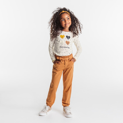 Avis T-shirt à épaules volantées blanc fille OKAIDI 1