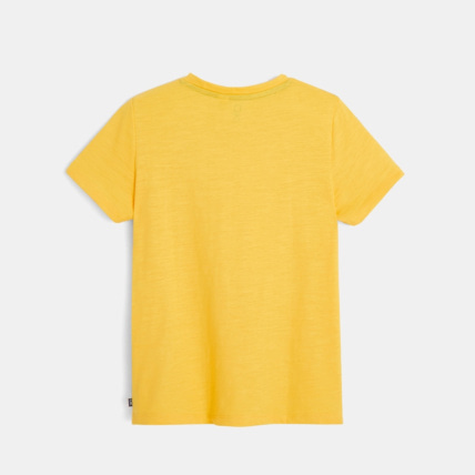 Avis T-shirt tunisien uni jaune garçon OKAIDI 4