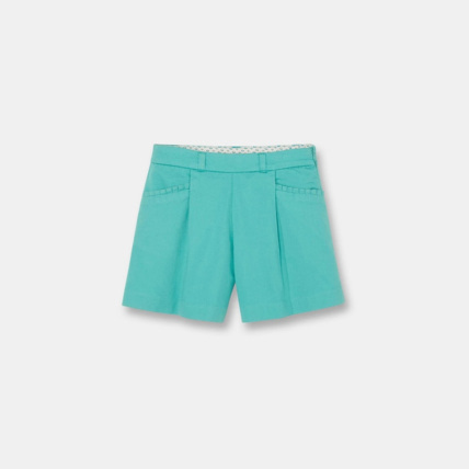 Avis Short plissé bleu fille OKAIDI 1