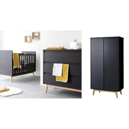 Avis Chambre Trio Pure Lit bébé + Commode + Armoire PERICLES 3
