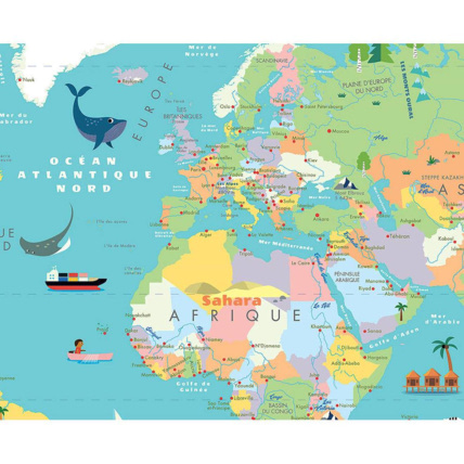 Avis Carte du monde magnétique Ingela P. Arrhenius VILAC 3