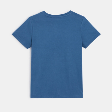 Avis T-shirt manches courtes à motif Voiliers bleu garçon OKAIDI 3