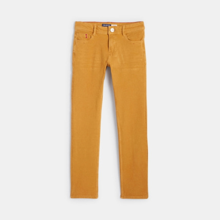 Avis Pantalon slim bi-stretch beige garçon OKAIDI 2