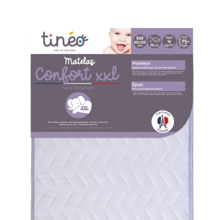 Avis Matelas bébé  Confort XXL - 60x120cm TINEO 1