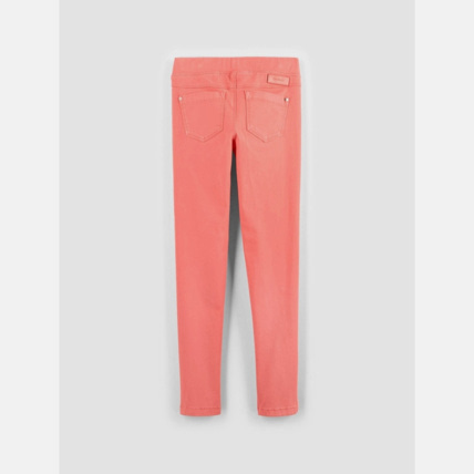Avis Tregging toile couleur hyper stretch rose fille OKAIDI 2