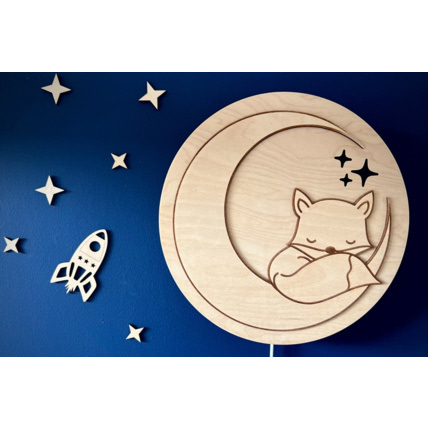 Avis Lampe Renard Moonlight Mon Lit Cabane 4