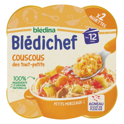 Avis BLEDICHEF Couscous des tout-petits Blédina 1