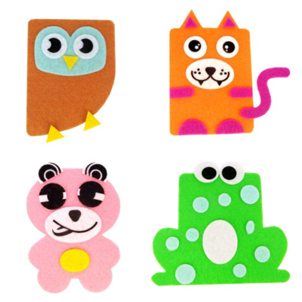 Avis Mascottes En Feutrine Adhésive - Crazy Artist LOOLIPO 1