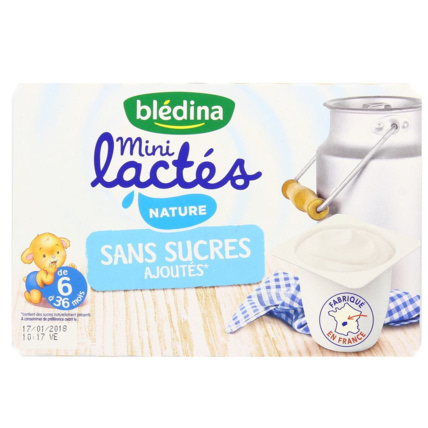 Avis Mini lactés nature Blédina 1
