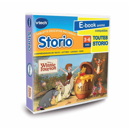 Avis Jeu Storio : Winnie l'Ourson (dès 3 ans) VTech 1