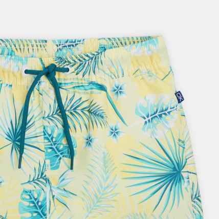 Avis Short de bain imprimé jaune garçon OKAIDI 3
