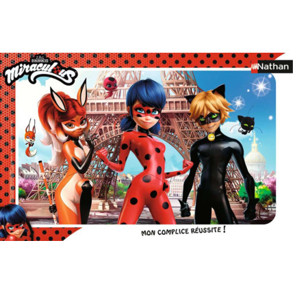 Avis Puzzle Ladybug, Chat Noir et Rena Rouge / Miraculous - de 3 ans RAVENSBURGER 1