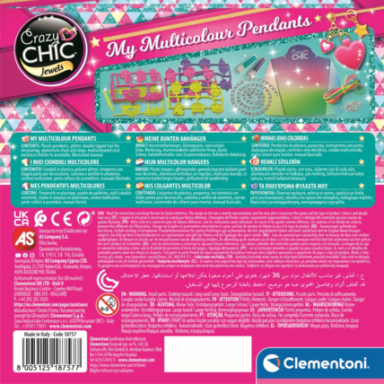 Avis My multicolour charms Clementoni 3