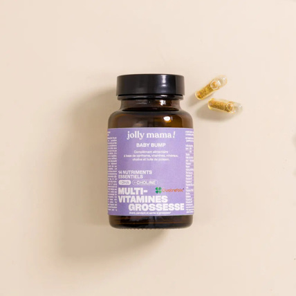 Avis Multi-Vitamines Grossesse Baby Bump JOLLY MAMA 1