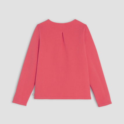 Avis Gilet molletonné pressionné rose fille OKAIDI 3