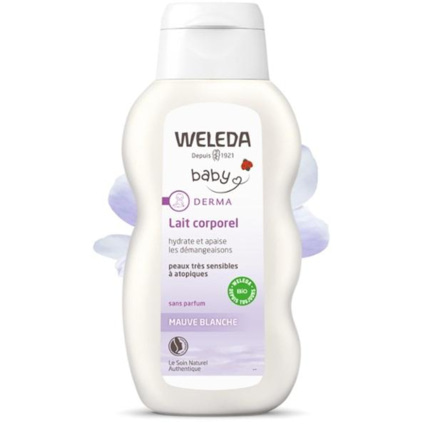Avis Lait corporel à la mauve blanche Weleda 1
