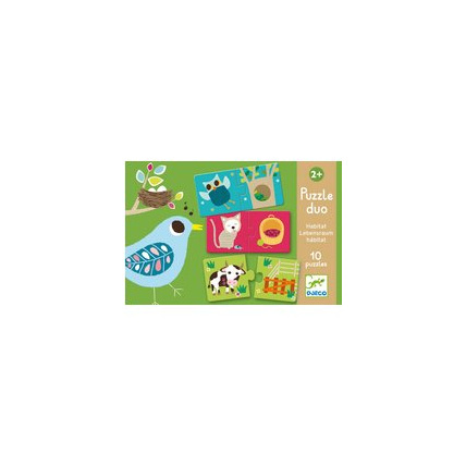 Avis Puzzle Duo Habitat DJECO 1