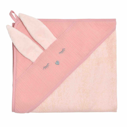 Avis Cape de bain en bambou et gaze de coton, Lapin Sevira Kids 7