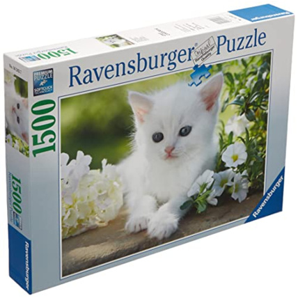 Avis Puzzle - Chaton blanc - 1500 pièces RAVENSBURGER 1