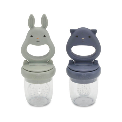 Avis Lot de deux grignoteuses en silicone Konges Sløjd 3